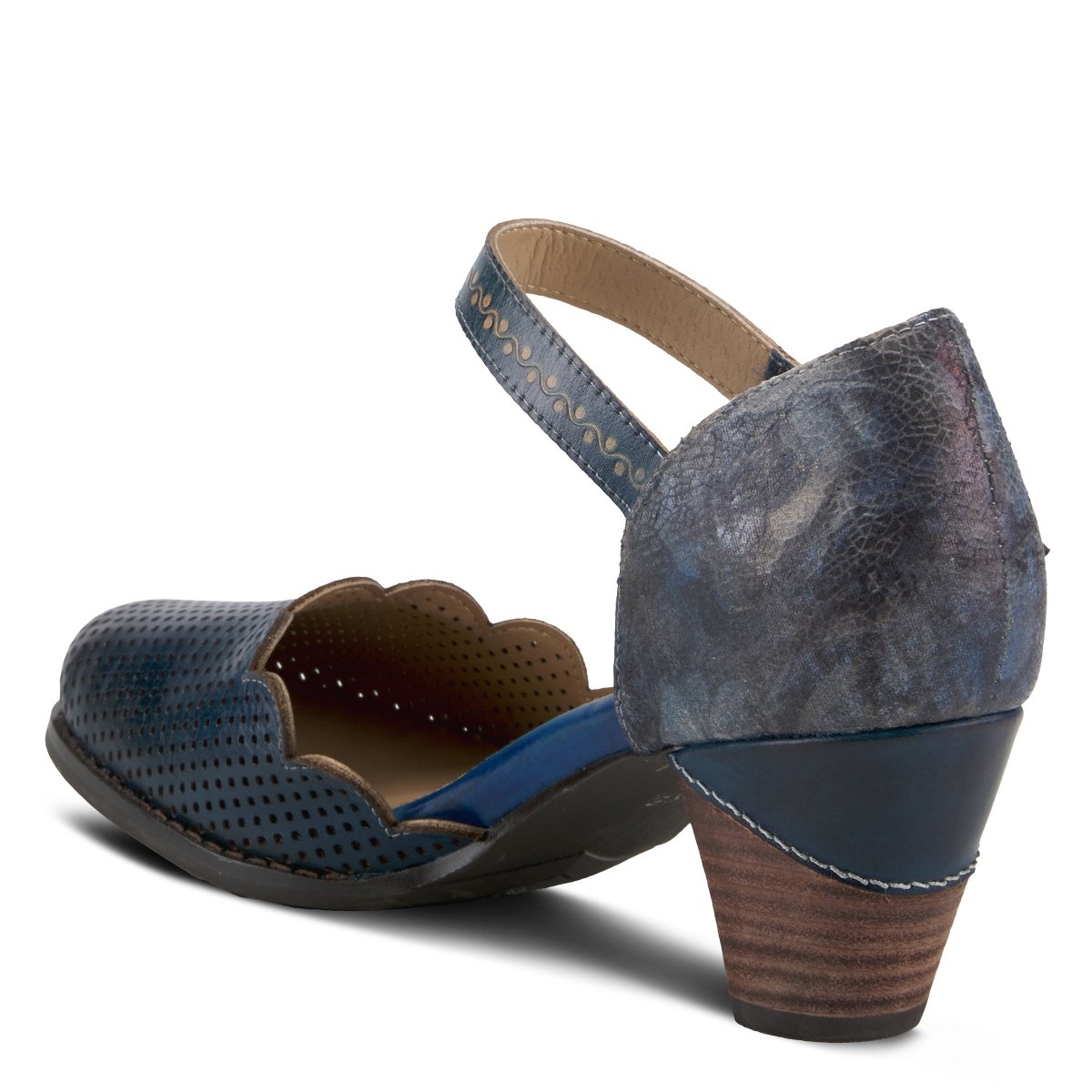 Spring Step Shoes L'Artiste Parchelle Women's Hand Painted Leather Shoes