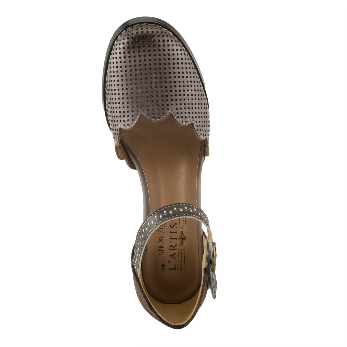 Spring Step Shoes L'Artiste Parchelle Women's Hand Painted Leather Shoes