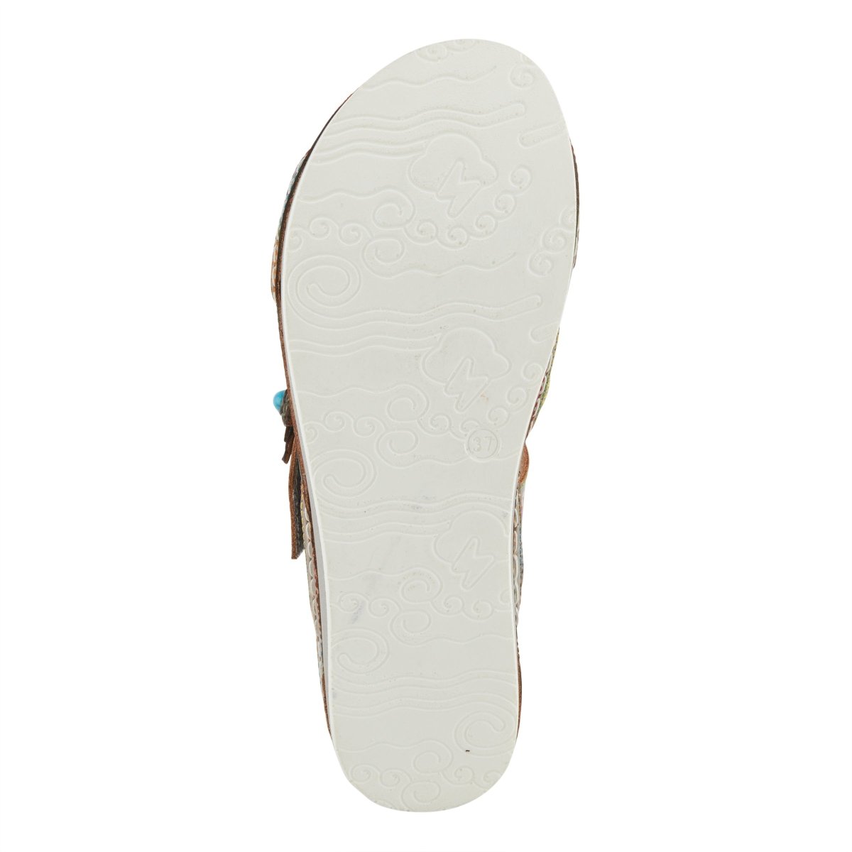Spring Step Shoes L'Artiste Pillow Soft Sandals Women's Hand Painted Leather