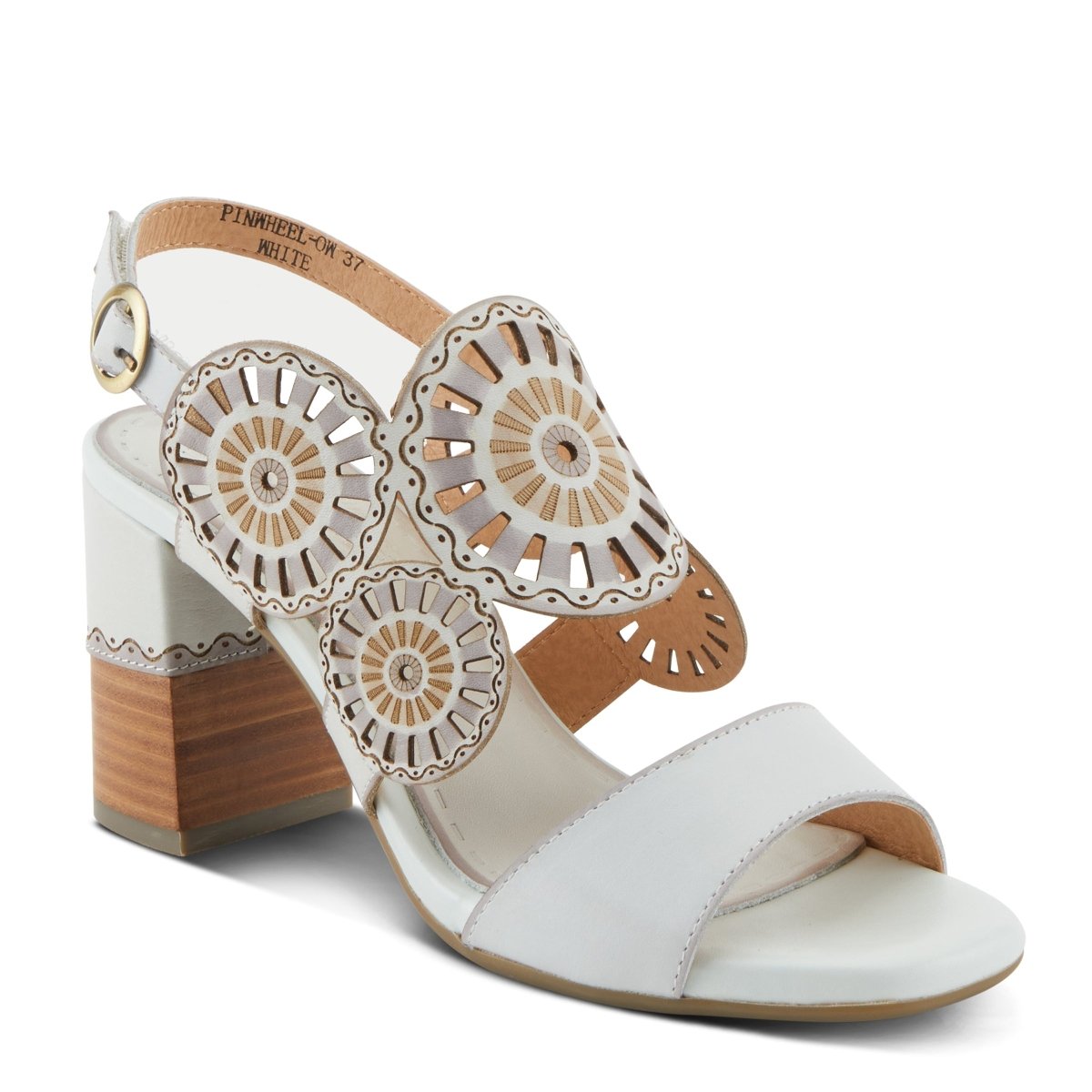 Spring Step Shoes L'Artiste Pinwheel Women’s Leather Sandals