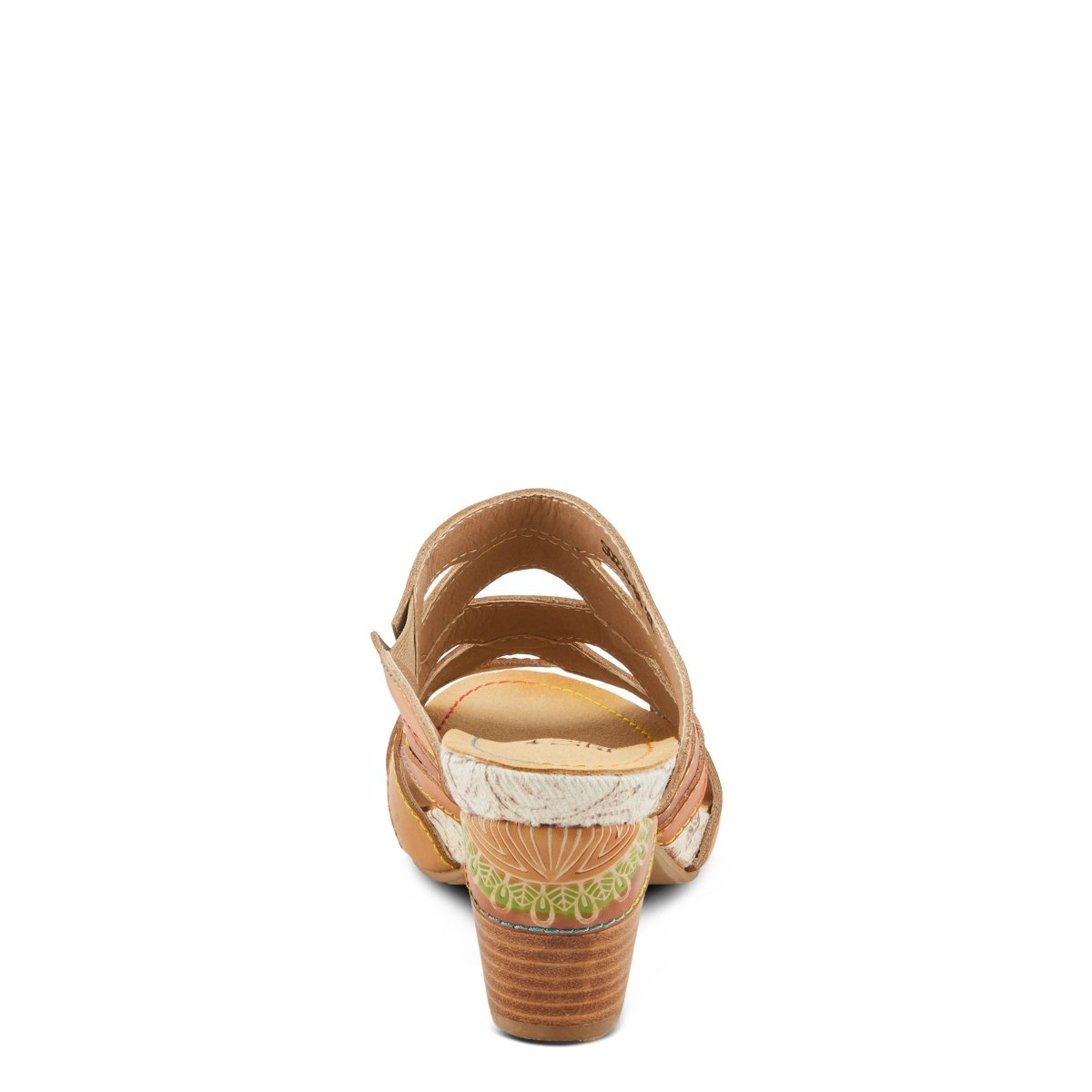 Spring Step Shoes L'Artiste Pita Sandals Women's Hand Painted Leather