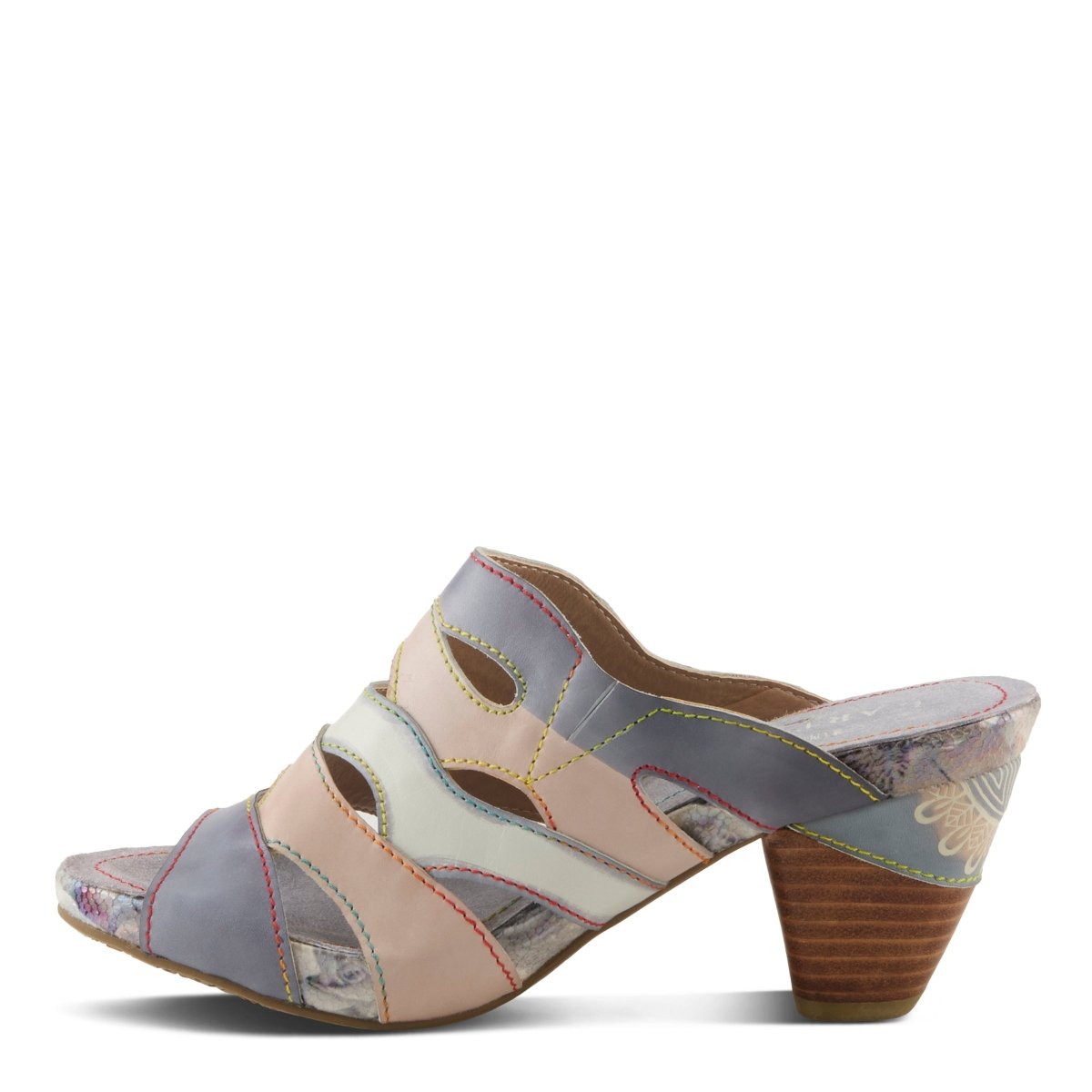 Spring Step Shoes L'Artiste Pita Sandals Women's Hand Painted Leather