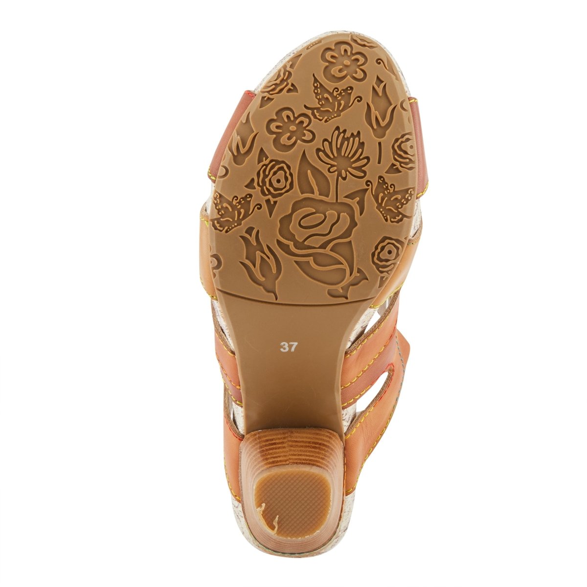 Spring Step Shoes L'Artiste Pita Sandals Women's Hand Painted Leather