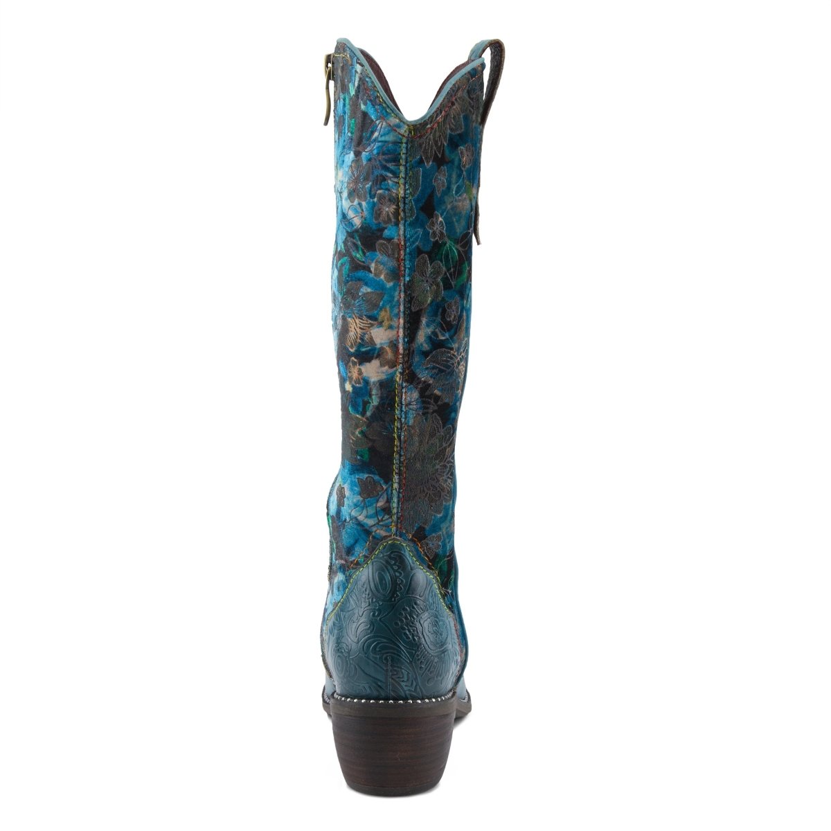 Spring Step Shoes L'Artiste Rodeoqueen Viv Women's Western Flair Cowgirl Leather and Velvet Boots