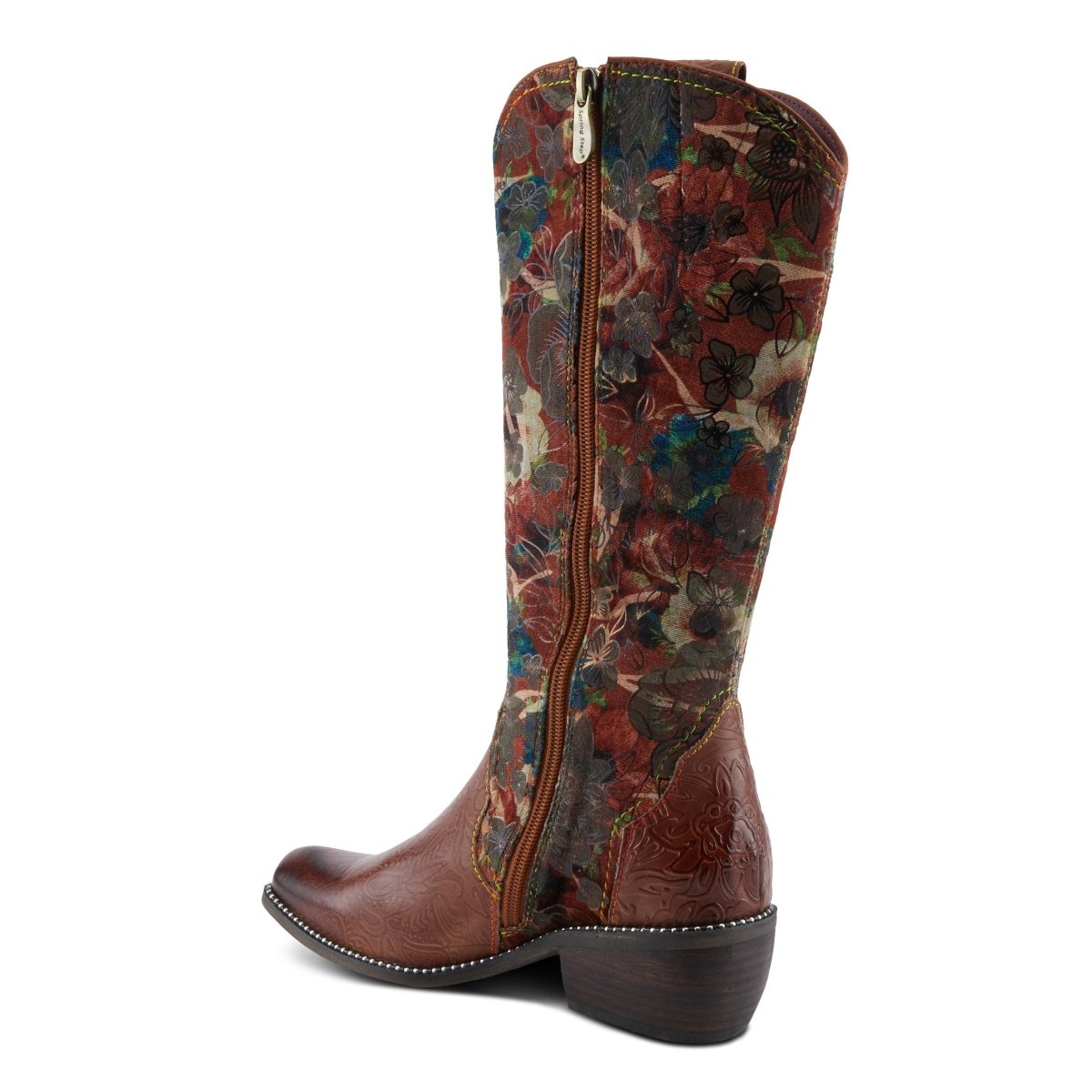Spring Step Shoes L'Artiste Rodeoqueen Viv Women's Western Flair Cowgirl Leather and Velvet Boots