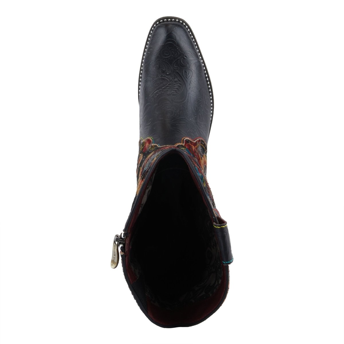 Spring Step Shoes L'Artiste Rodeoqueen Viv Women's Western Flair Cowgirl Leather and Velvet Boots