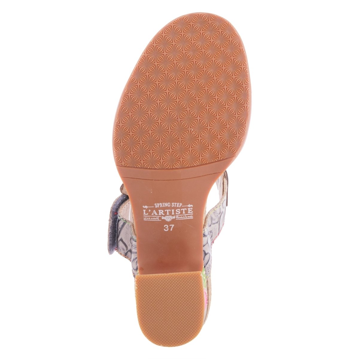 Spring Step Shoes L'Artiste Rossie Heeled Sandals Women's Leather Multicolor