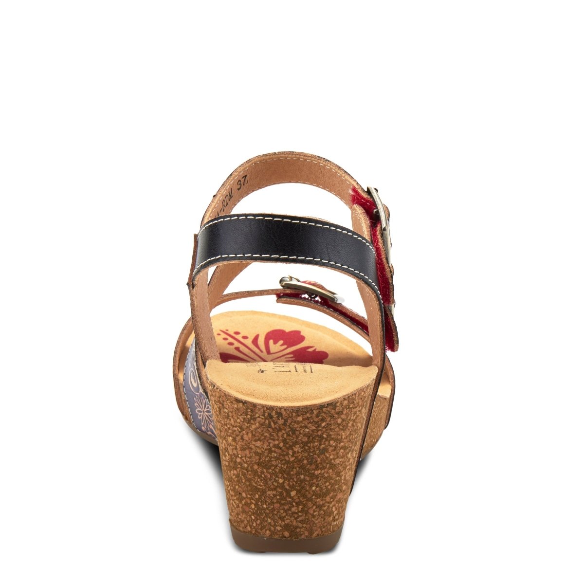 Spring Step Shoes L'Artiste Tanja Ankle Strap Sandal Women’s Leather Wedge