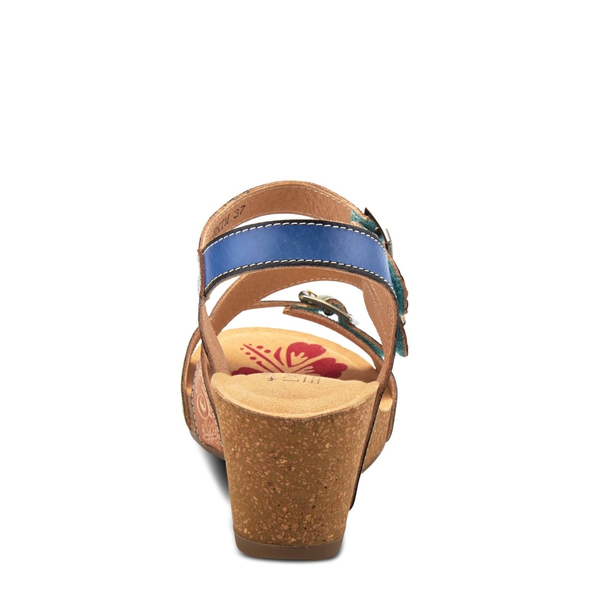 Spring Step Shoes L'Artiste Tanja Ankle Strap Sandal Women’s Leather Wedge
