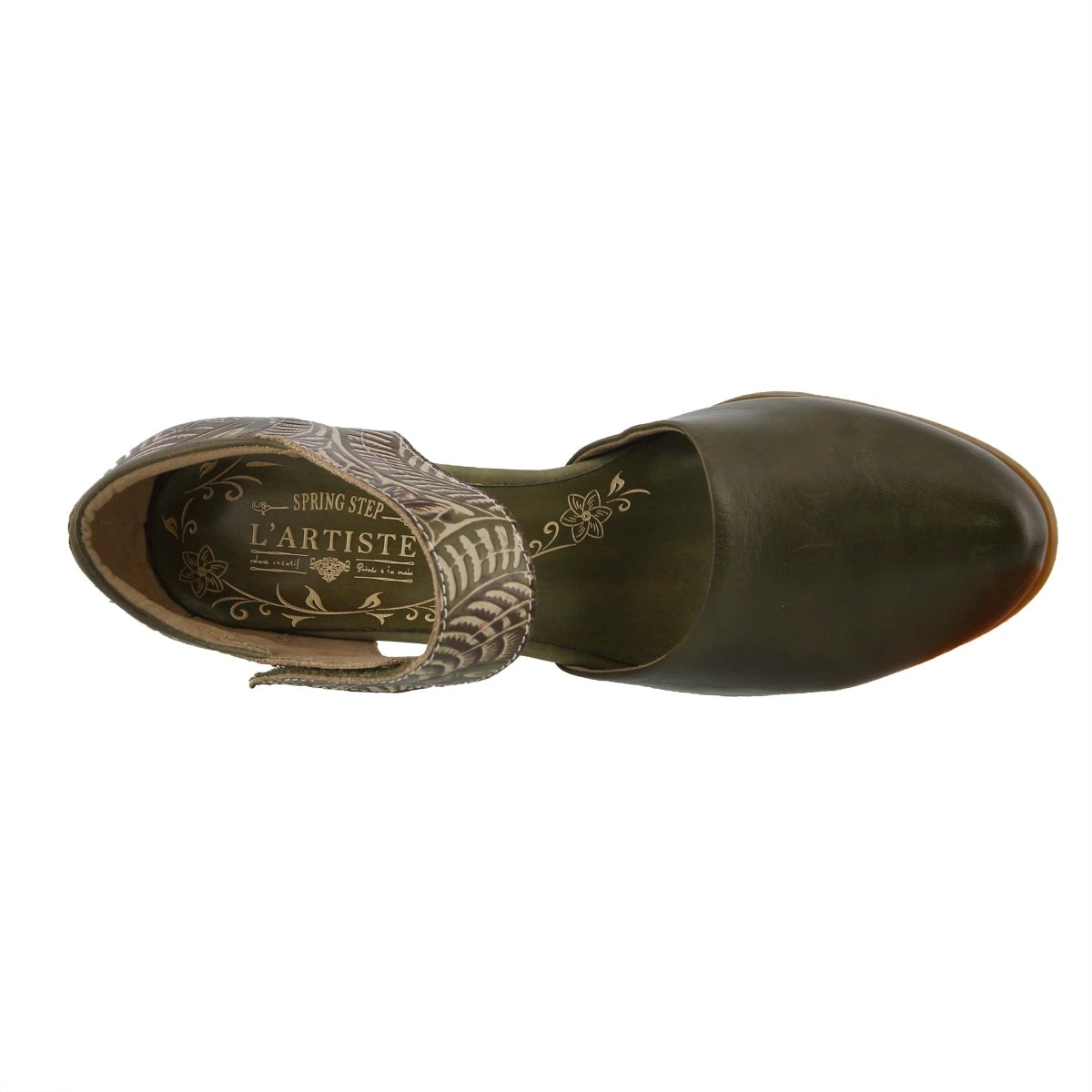 Spring Step Shoes L'Artiste Toolie Women's Hand Painted Leather Shoes