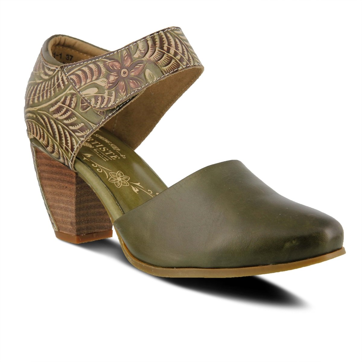 Spring Step Shoes L'Artiste Toolie Women's Hand Painted Leather Shoes
