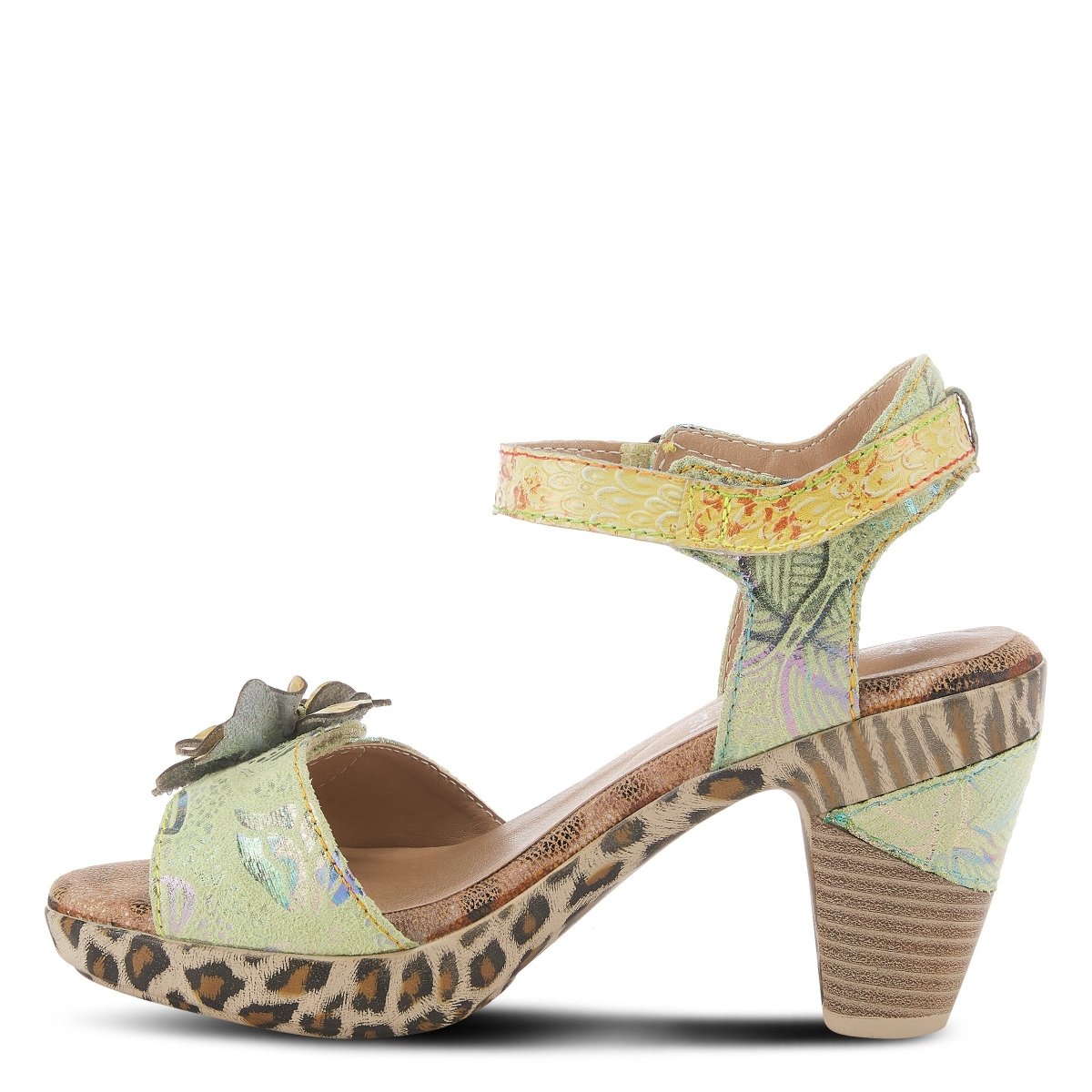 Spring Step Shoes L'Artiste Wildcat Sandals Women's Leather Combo