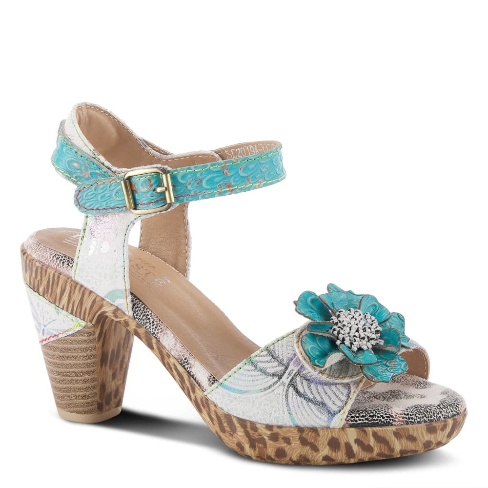 Spring Step Shoes L'Artiste Wildcat Women's French Inspired Floral Sandals