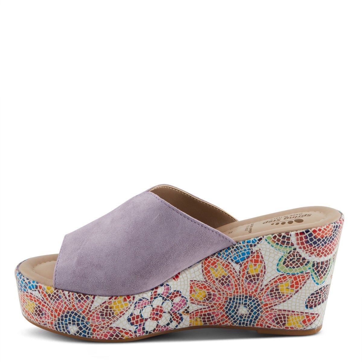 Spring Step Shoes Laylani Slide Sandal Women’s Genuine Suede