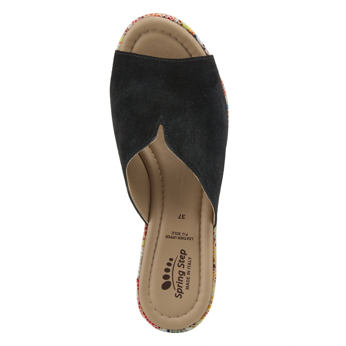Spring Step Shoes Laylani Slide Sandal Women’s Genuine Suede
