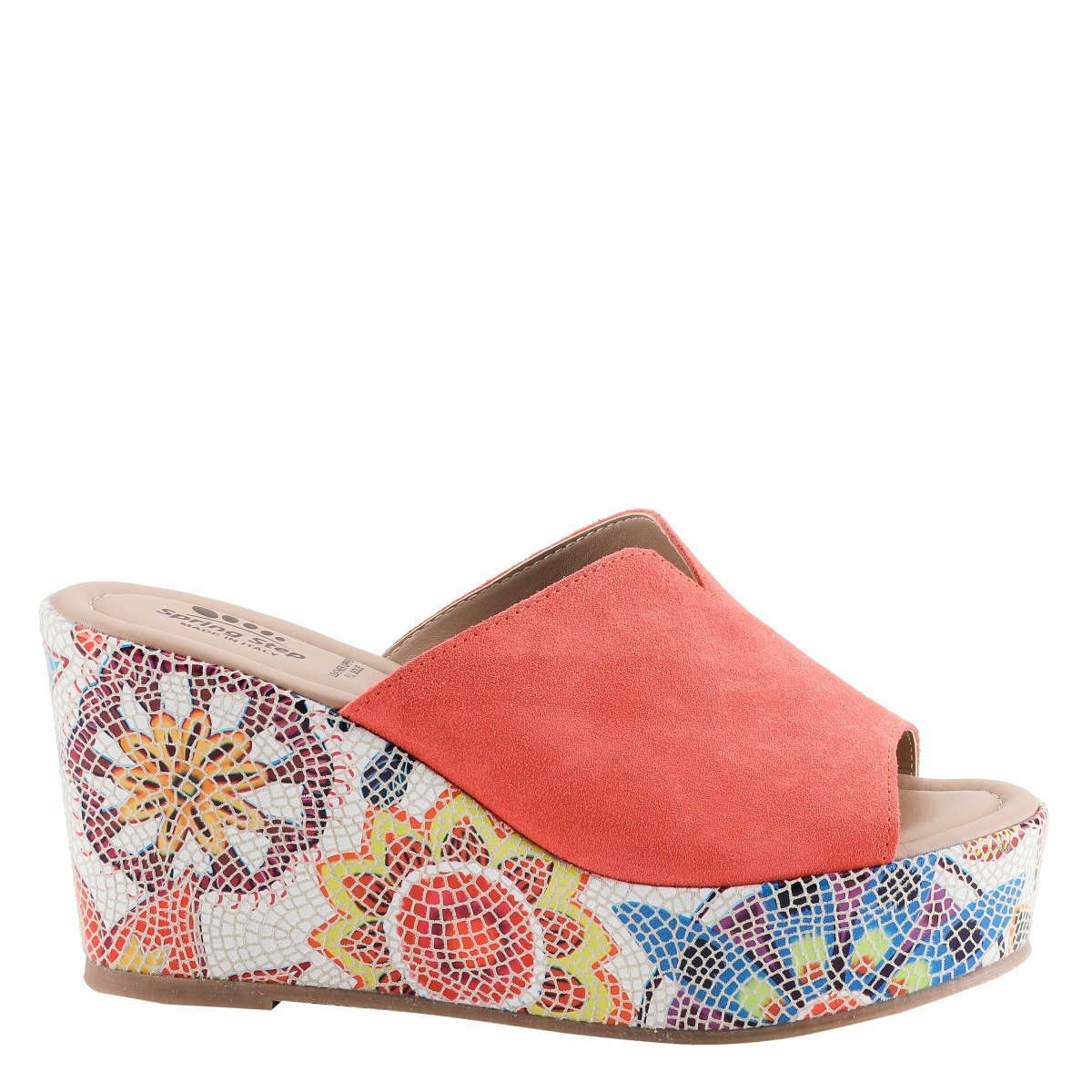 Spring Step Shoes Laylani Slide Sandal Women’s Genuine Suede