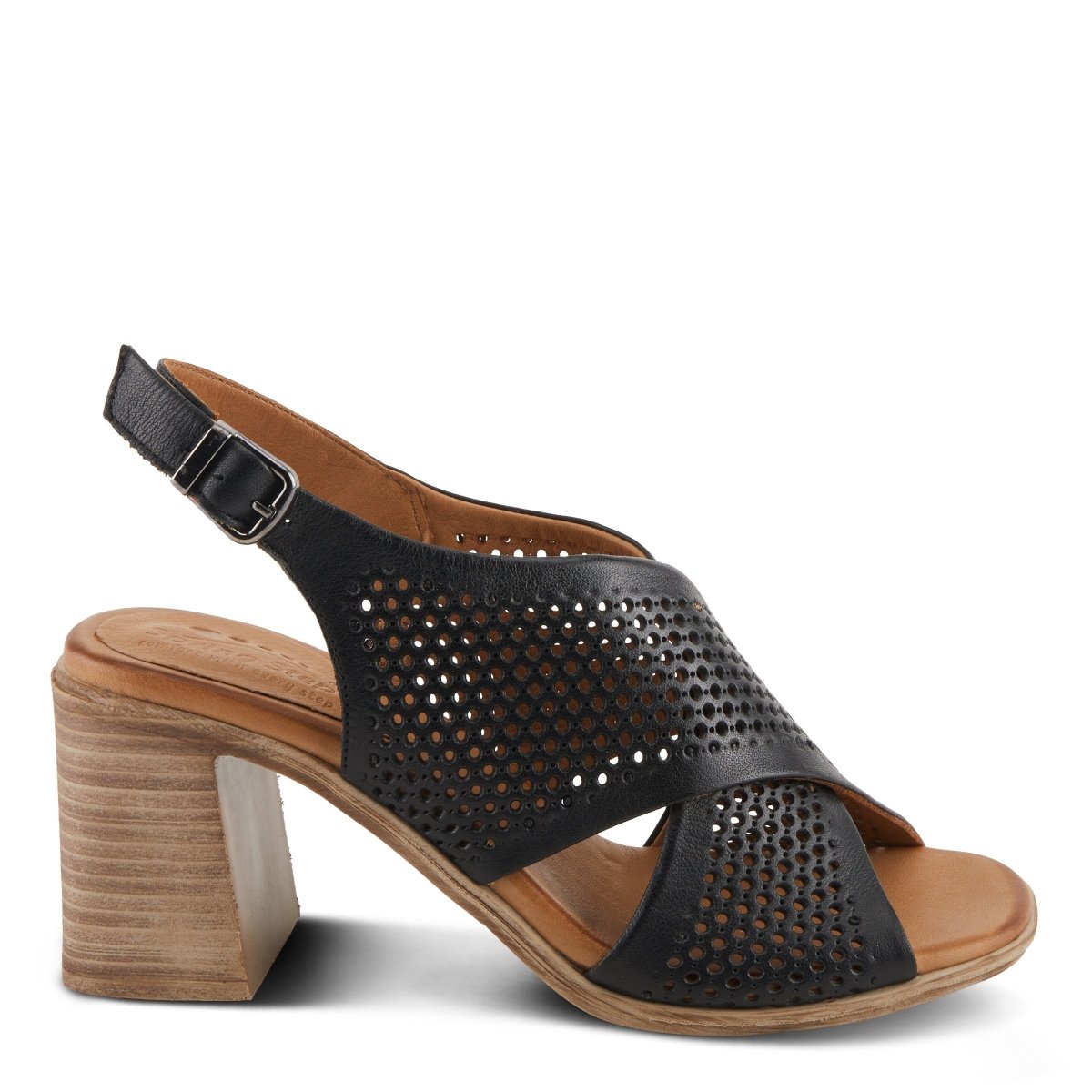 Spring Step Shoes Luanca Women's Leather Perforated Sandals