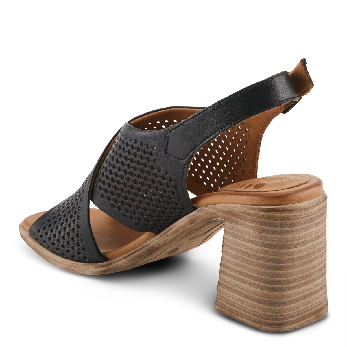 Spring Step Shoes Luanca Women's Leather Perforated Sandals