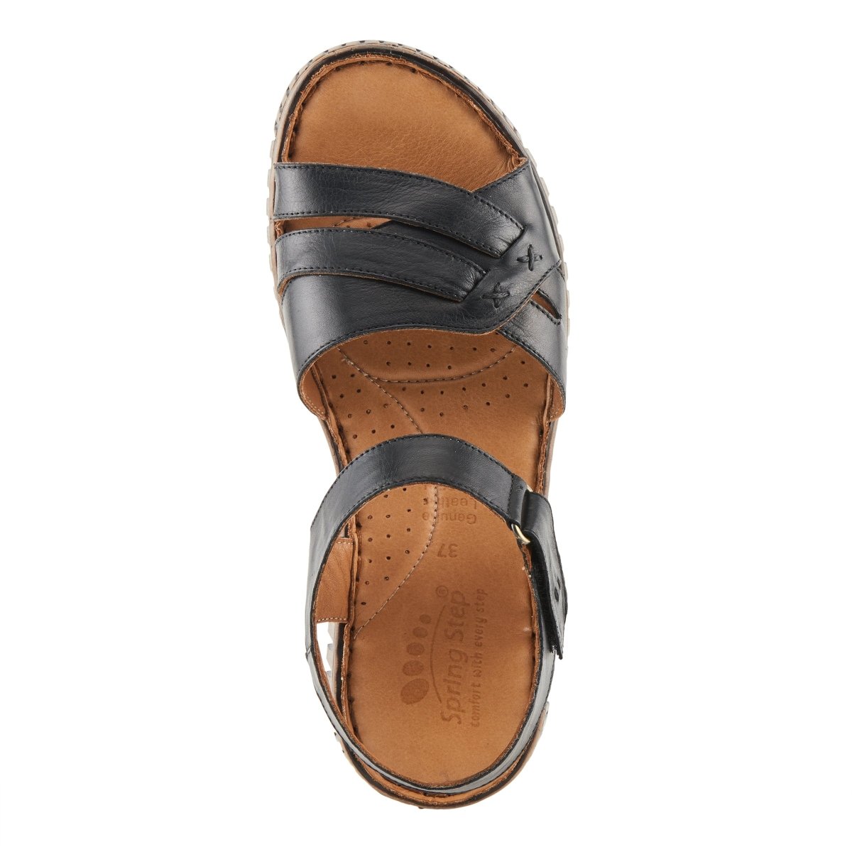 Spring Step Shoes Nochella Sandals Women’s Leather Adjustable Heel
