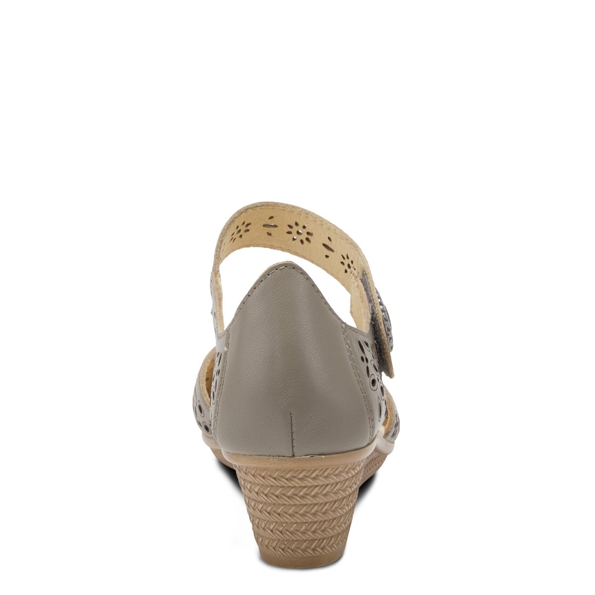 Spring Step Shoes Nougat Mary Jane Women's Leather Wedge Shoe