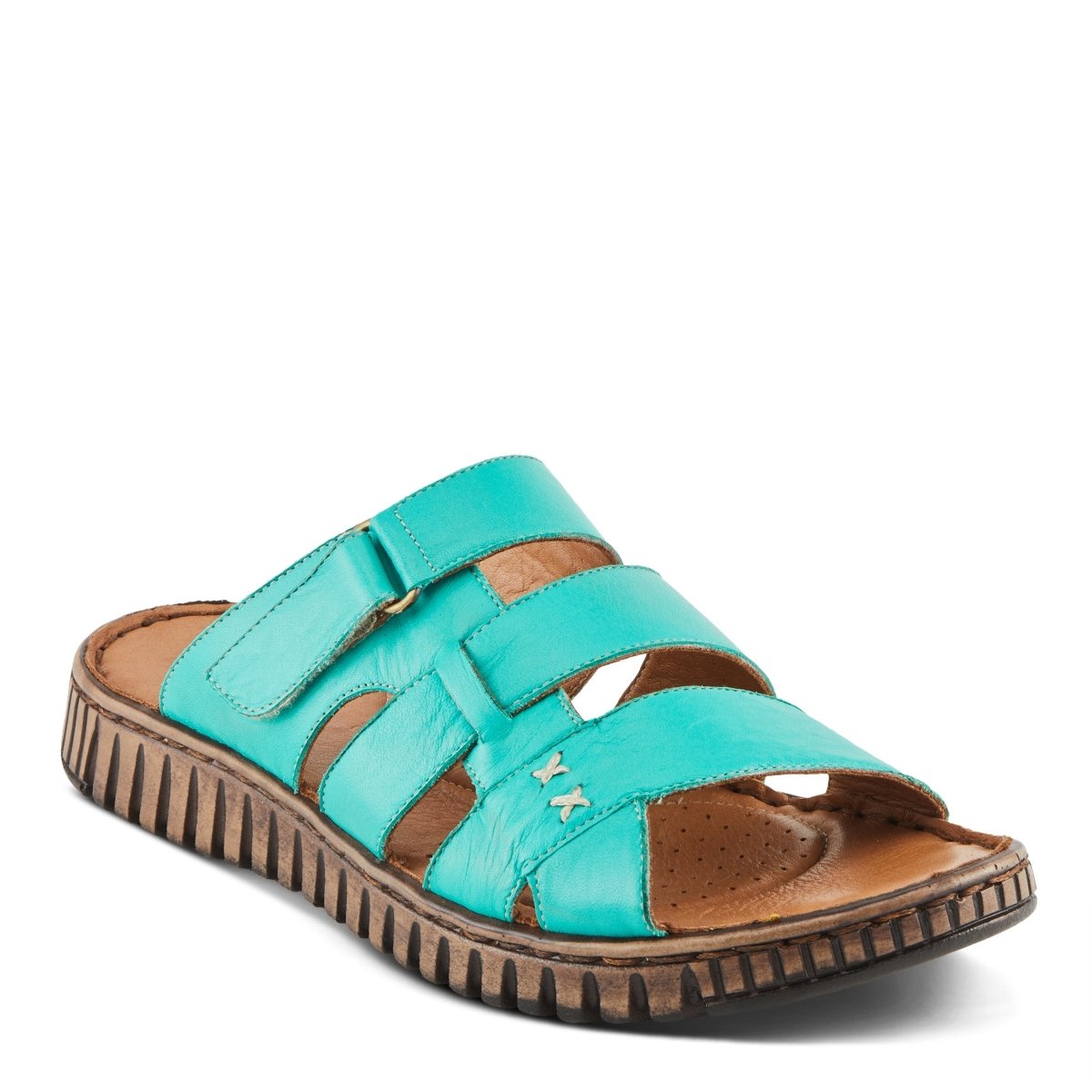 Spring Step Shoes Olly Sandals Women’s Leather Slip On 1 Heel