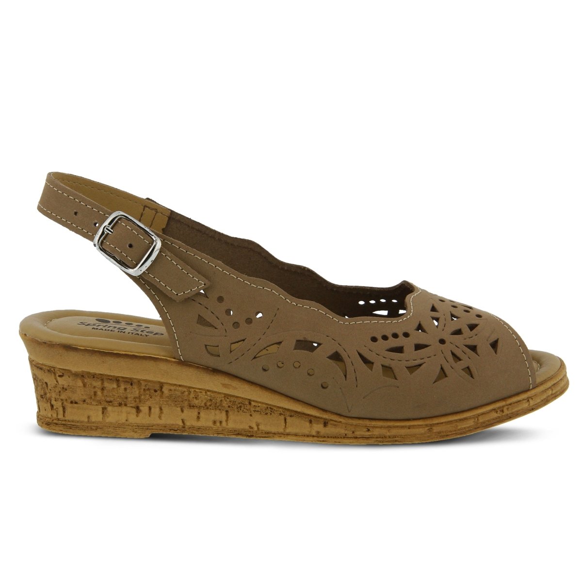 Spring Step Shoes Orella Sandal Women’s Italian Leather Wedge