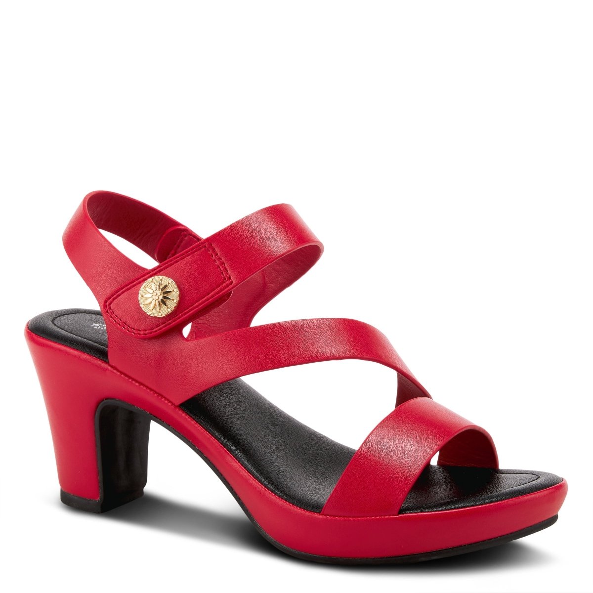 Spring Step Shoes Patrizia Asymadade Sandal Women's Comfort Heel