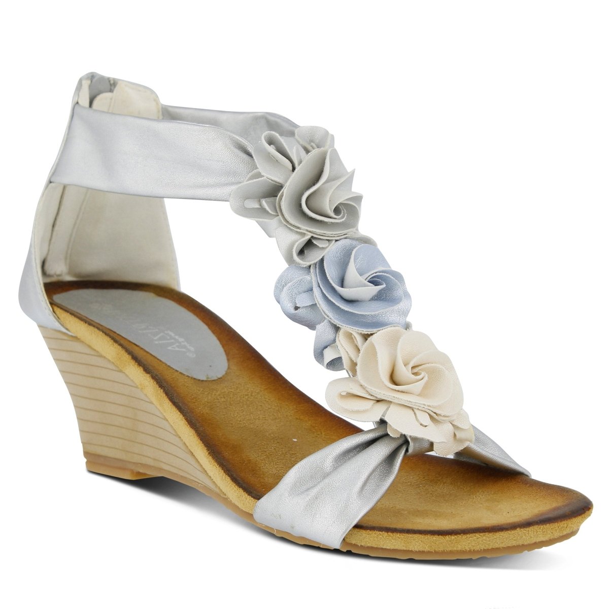 Spring Step Shoes Patrizia Harlequin Multi Sandal Women’s Leather
