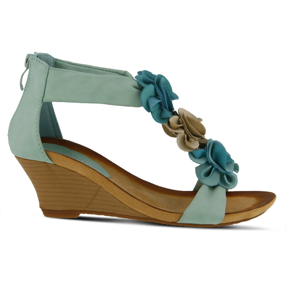 Spring Step Shoes Patrizia Harlequin Multi Sandal Women’s Leather