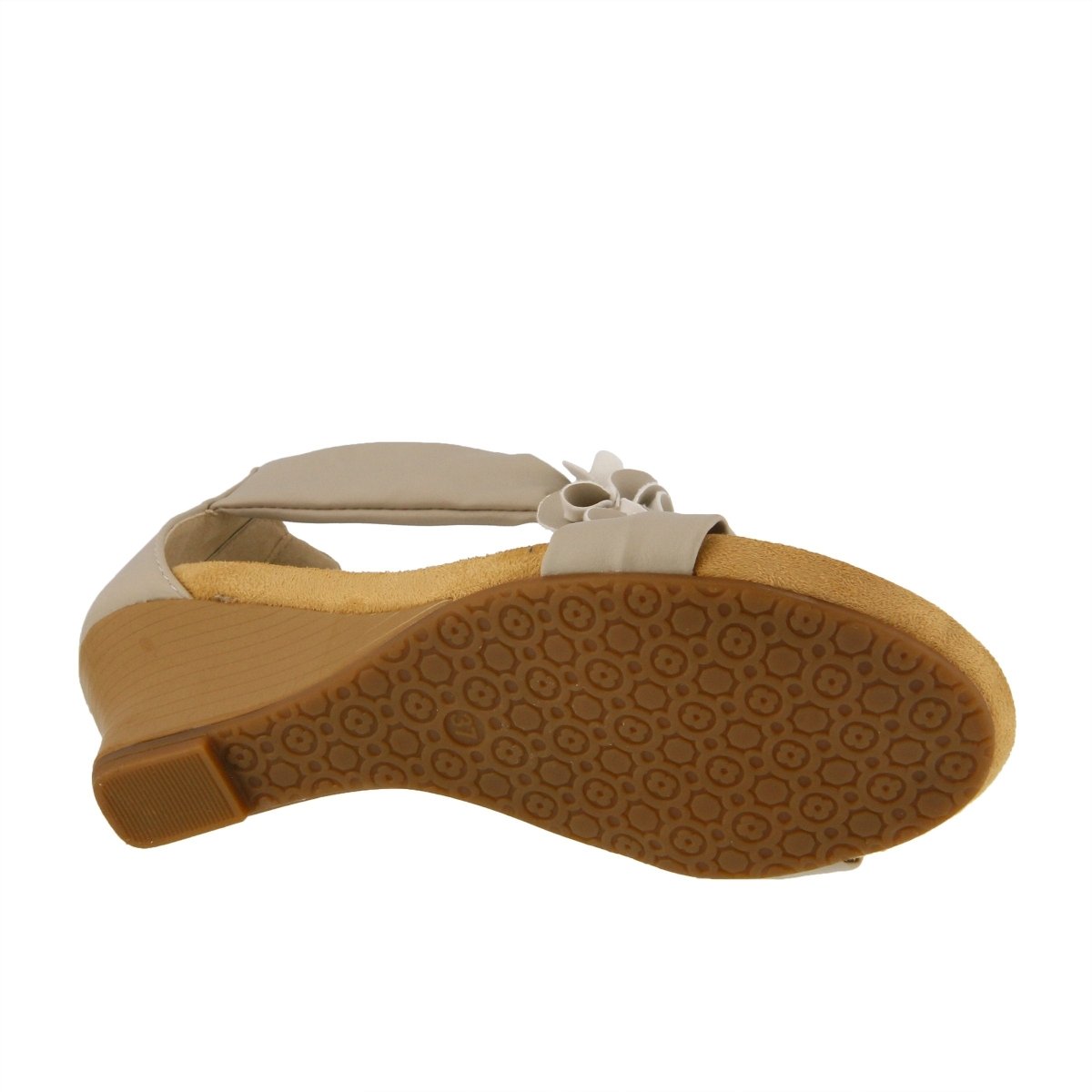 Spring Step Shoes Patrizia Harlequin Women’s Leather Wedge Sandal