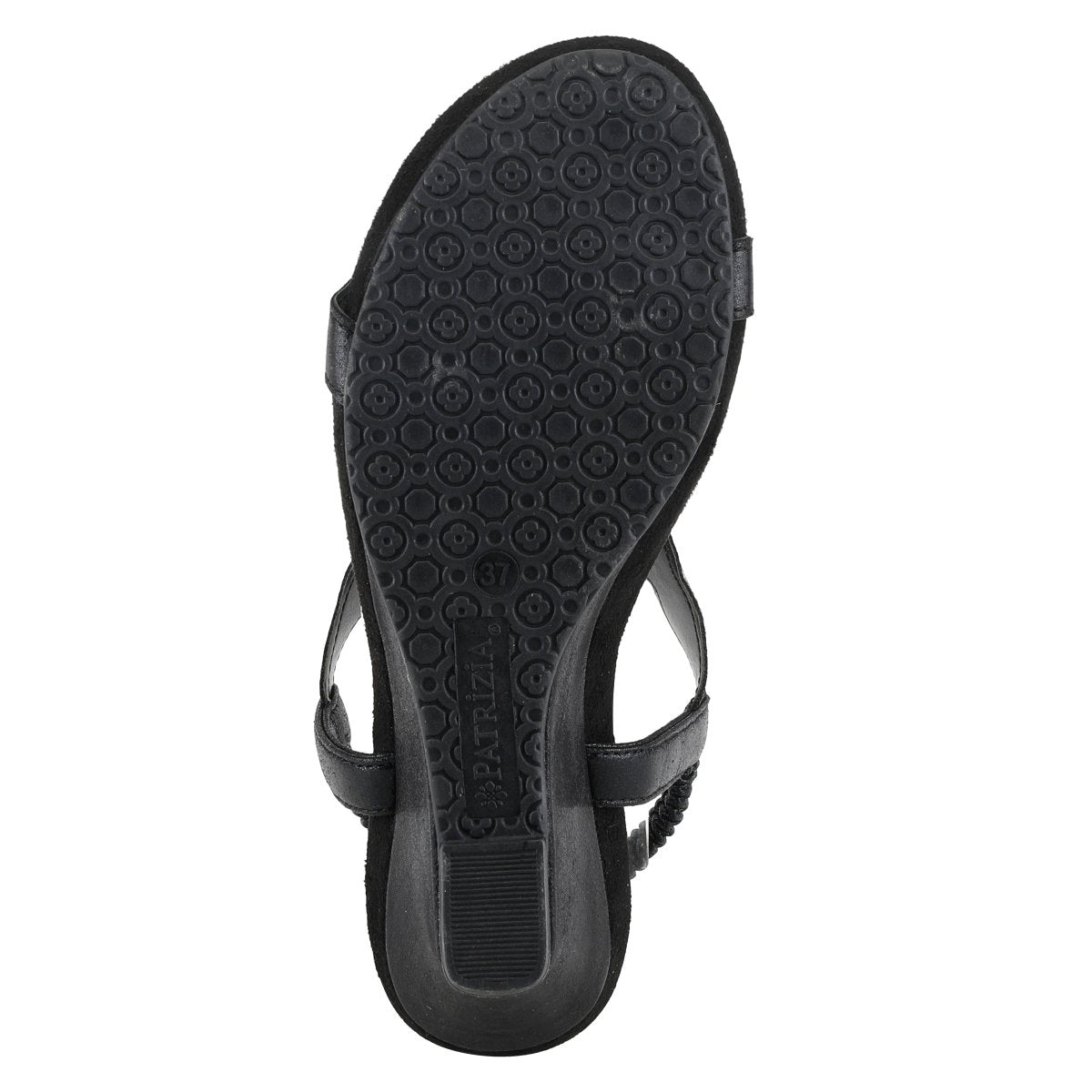 Spring Step Shoes Patrizia Shining T Strap Sandals Women’s Wedge
