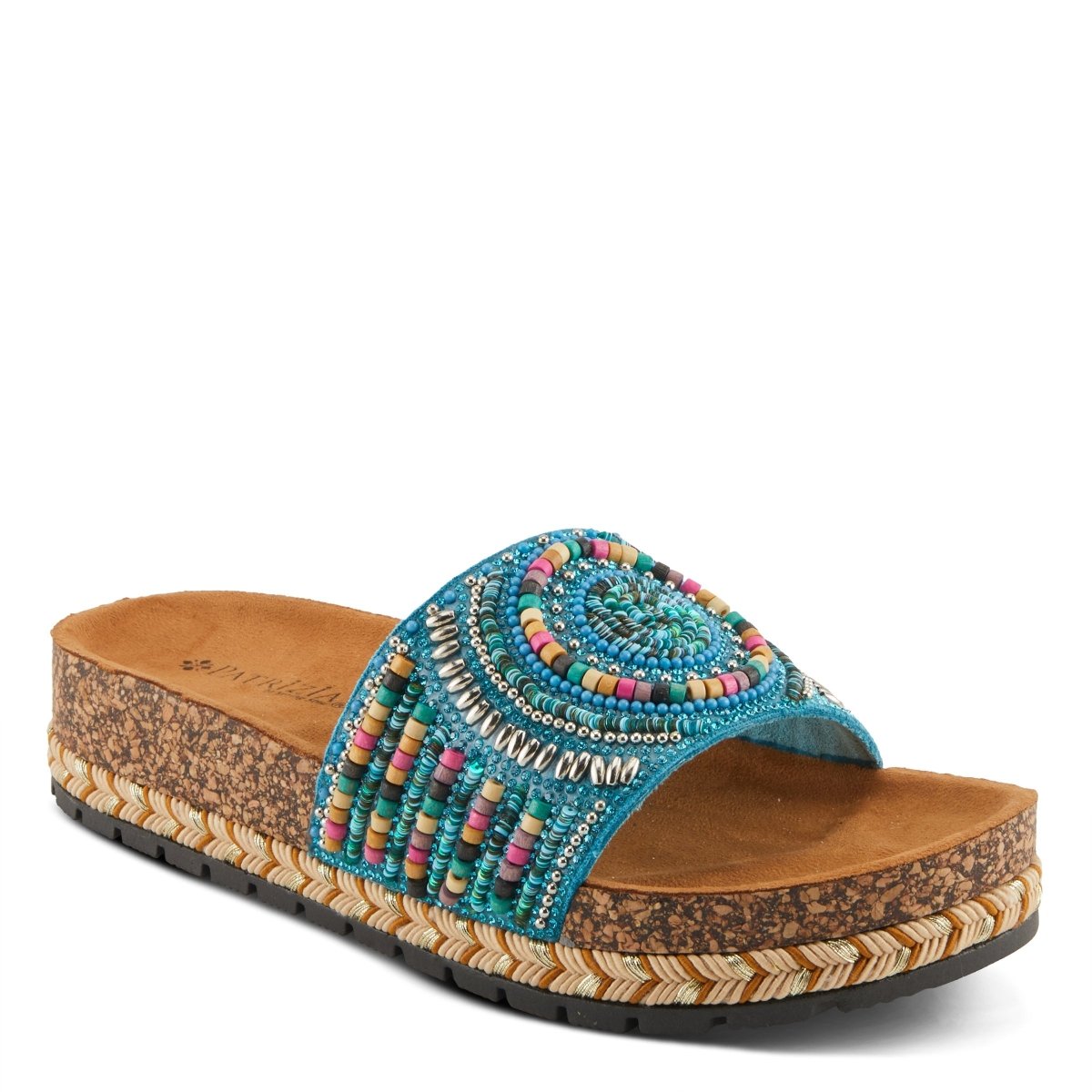 Spring Step Shoes Patrizia Swirla Sandals Women’s Multicolor Wedge