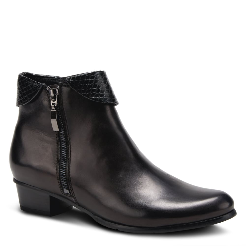 Spring Step Shoes Stockholm Women's Sophisticated and Stylish Leather Ankle Boots