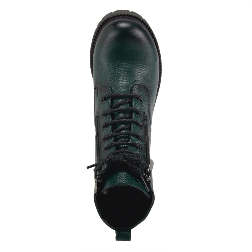 Spring Step Shoes Yaritza Women's Utility Inspired Design Pebbled Leather Boots