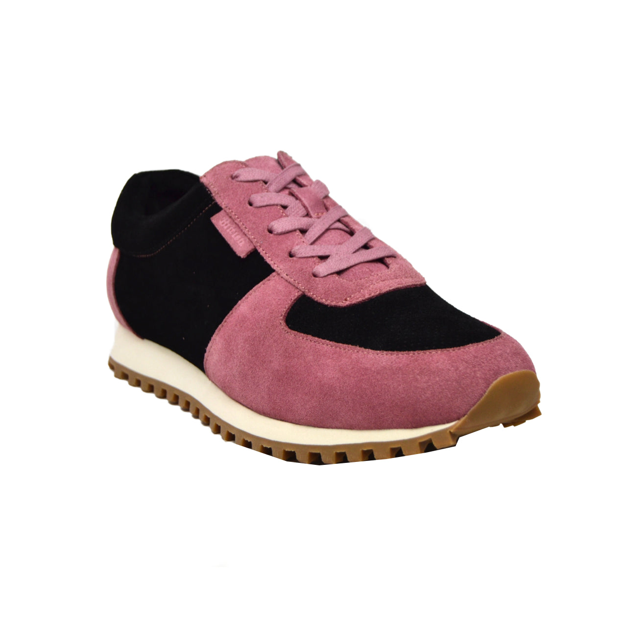 British Walkers Surrey Men's Pink and Black Low Top Sneakers view 2