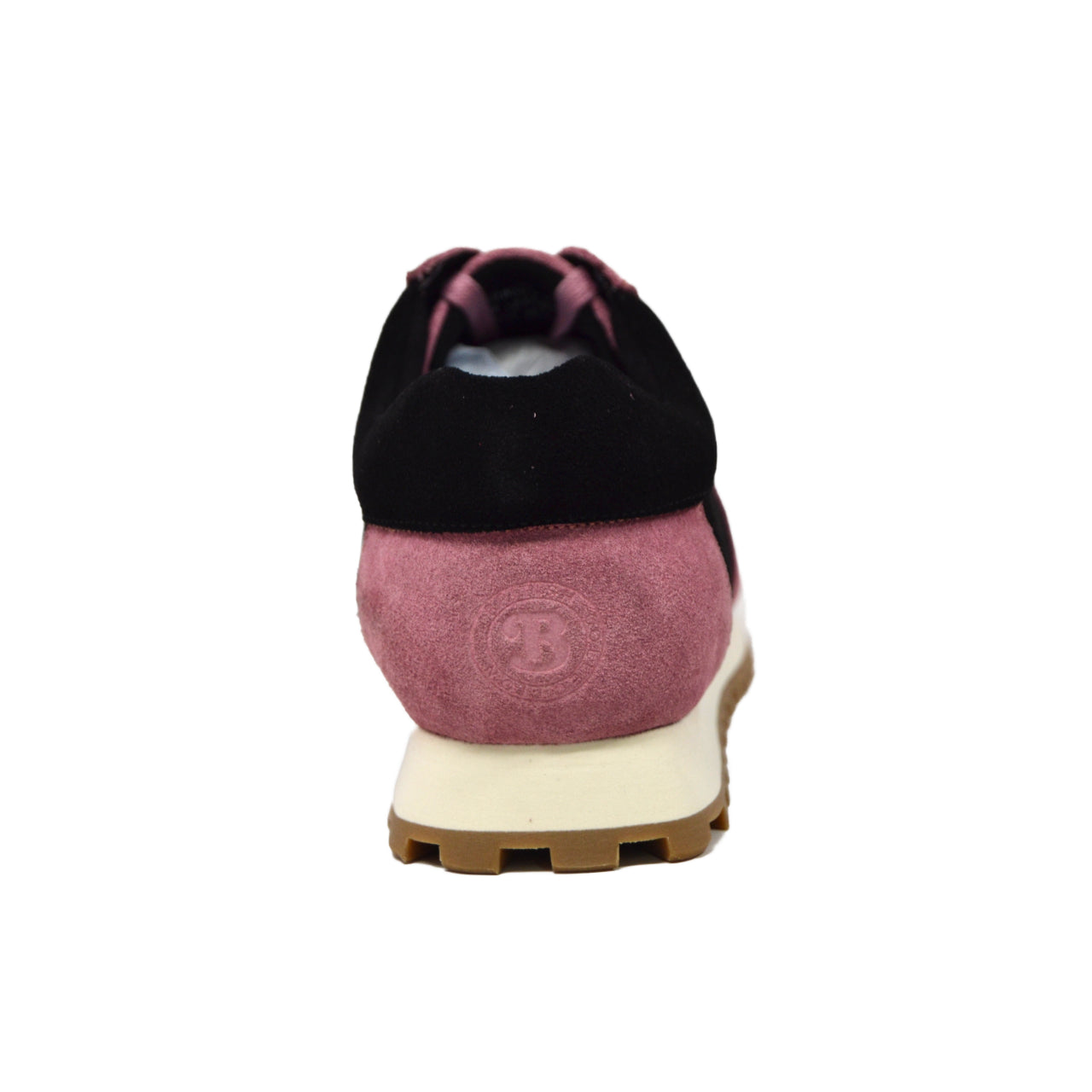 British Walkers Surrey Men's Pink and Black Low Top Sneakers view 3
