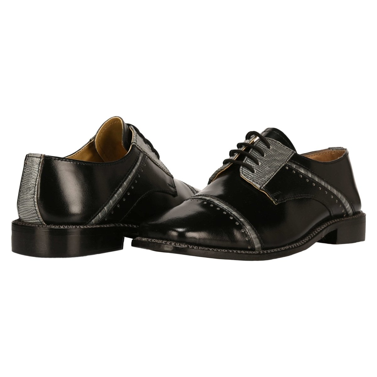 Liberty Zeno Swish Leather Oxford Style Dress Shoes for Kids