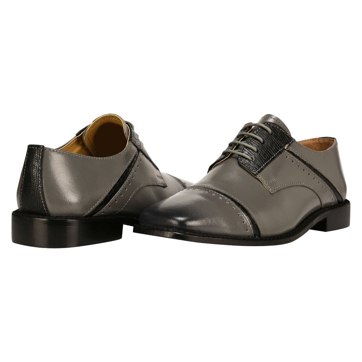 Liberty Zeno Swish Leather Oxford Style Dress Shoes for Kids