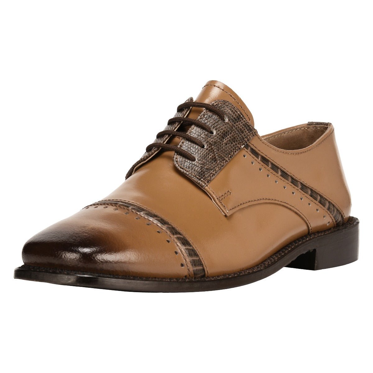 Liberty Zeno Swish Leather Oxford Style Dress Shoes for Kids