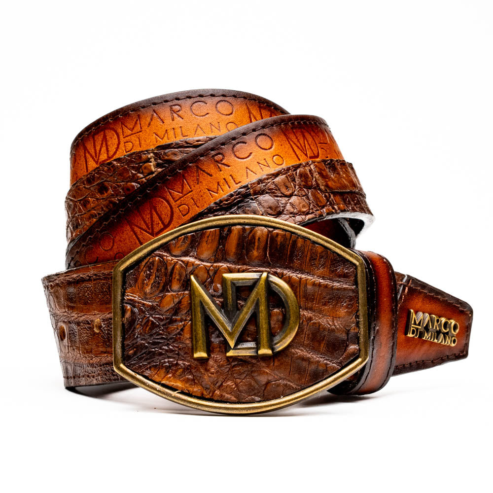 Marco Di Milano Texas Belt Aged Maple – product view 1