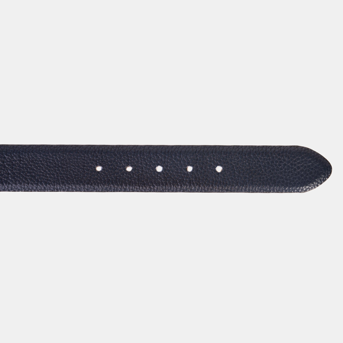 Vinci Leather The Draco Navy Calfskin Belt – product view 6