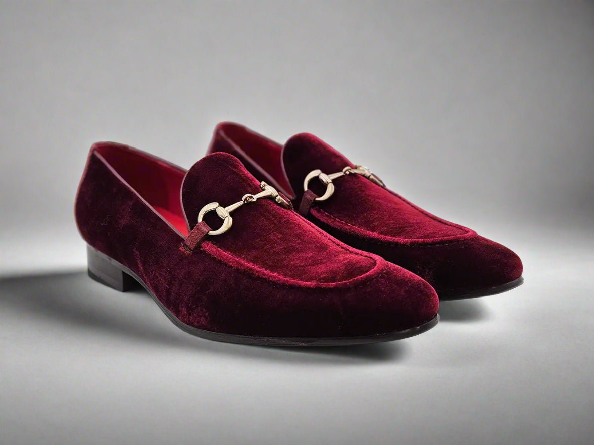 Carrucci Shoes Velvet Buckle Loafer Luxe Everyday Classic Timeless Velvet