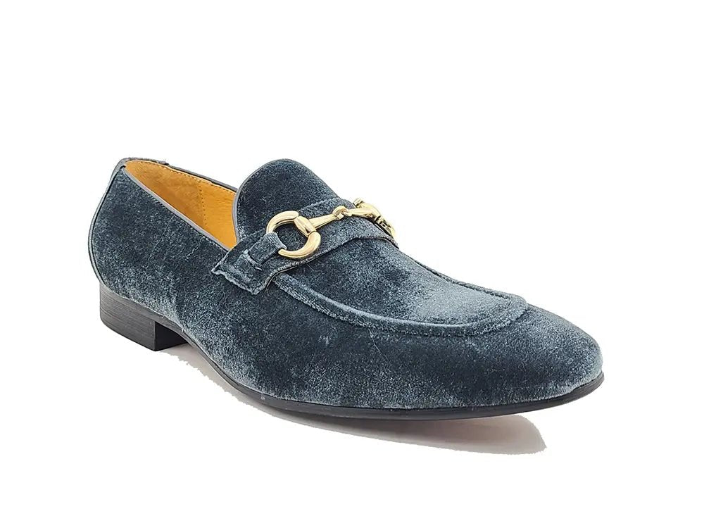 Carrucci Shoes Velvet Buckle Loafer Luxe Everyday Classic Timeless Velvet