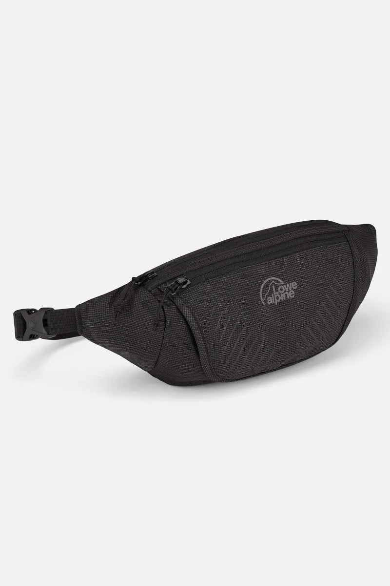 Lowe Alpine Belt Pack 1L — Black Nylon Waist Pack