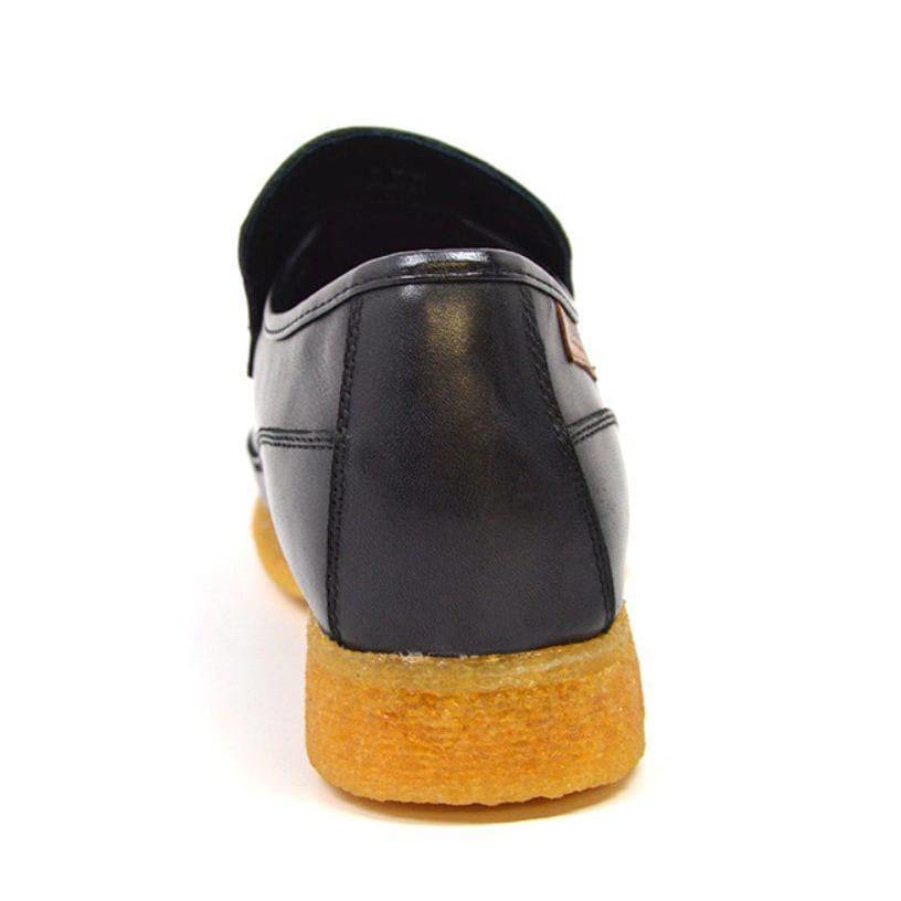 British Walkers Power Men's Leather Slip On Crepe Sole Shoes