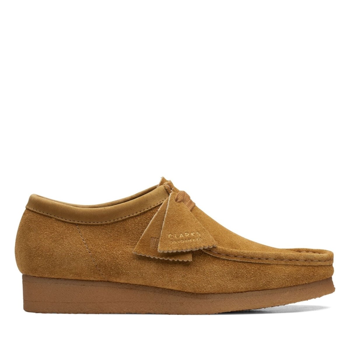 Clarks Originals Originals Wallabee Low Top – Men's Oak Hairy Suede & Ink Hairy Suede (26168852 26168854)