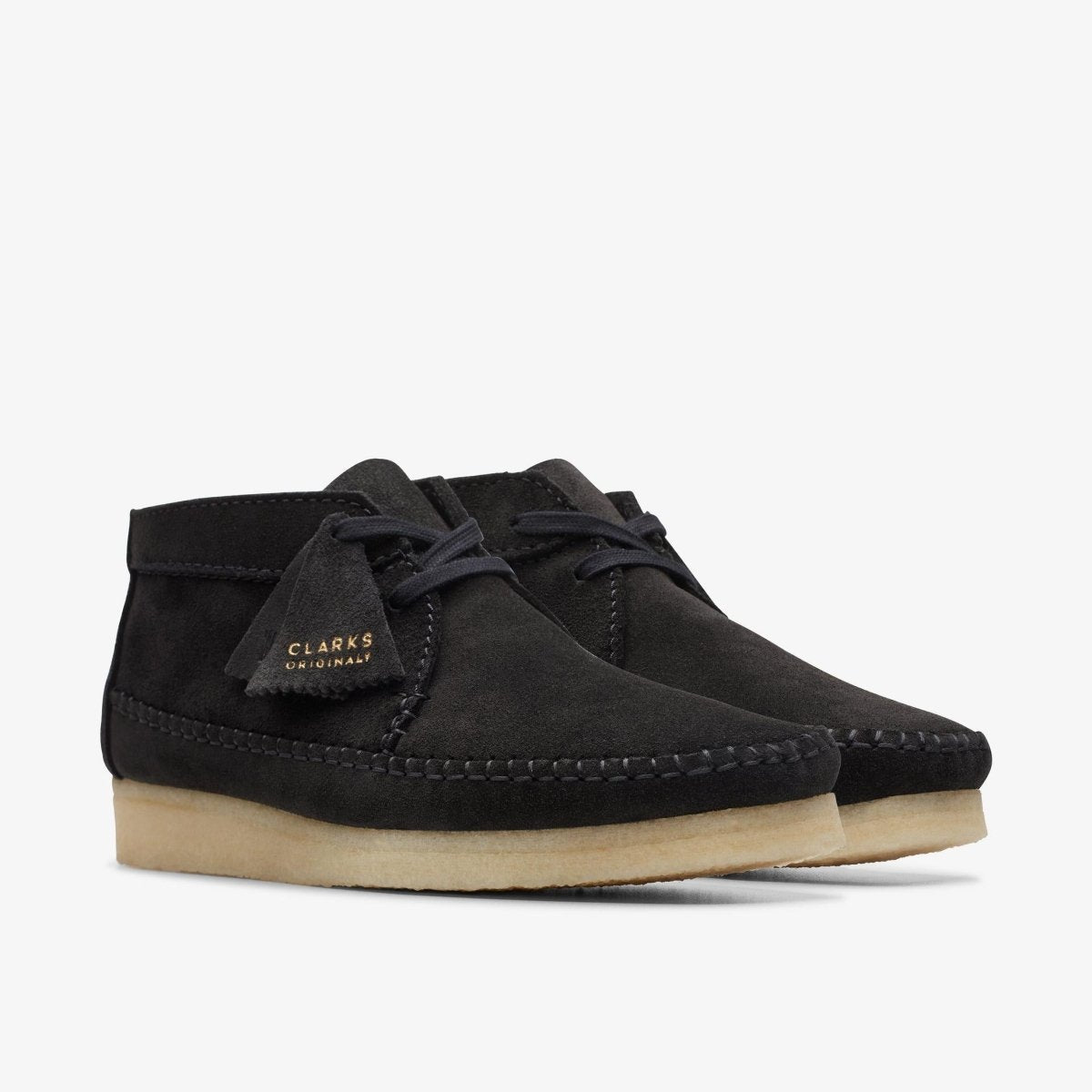 Clarks Originals Weaver Black Suede Wedding Outfit Shoes