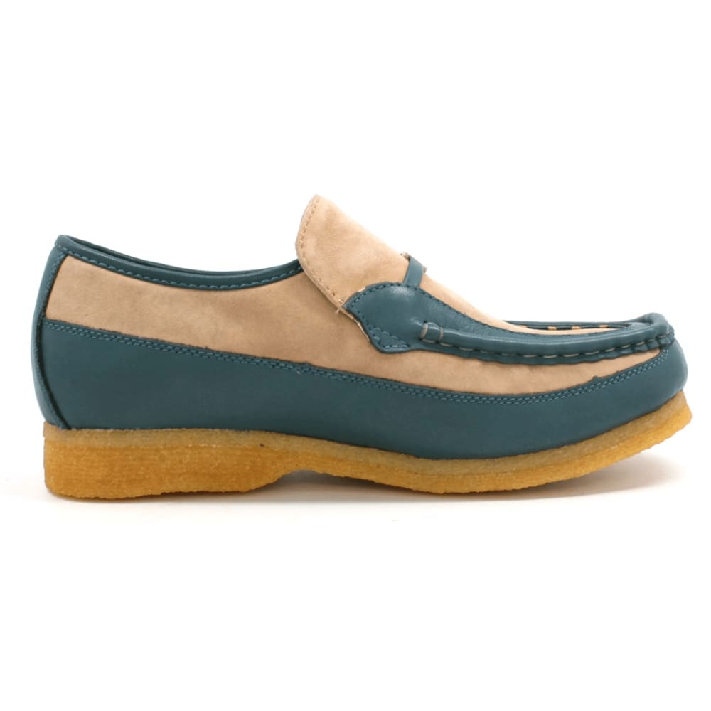 Men’s British Walkers Crepe Sole Slip-Ons – Cool Summer Pick - Don't Panic Shoes