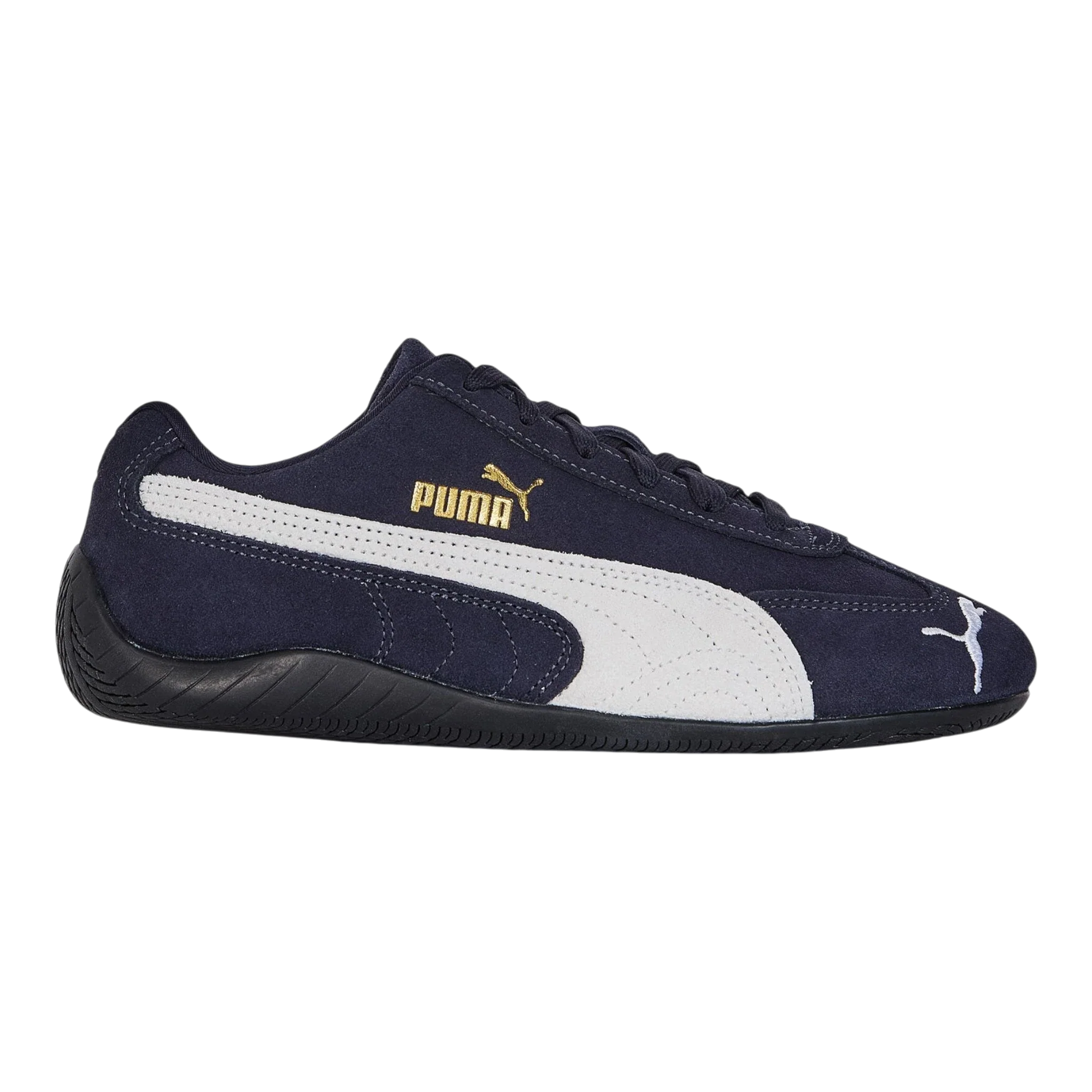 PUMA Speedcat OG Big Kids' (GS) Sneakers — New Navy/White Suede Low-Top
