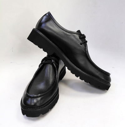 C Collection Calfskin Lace Up Shoe - Black